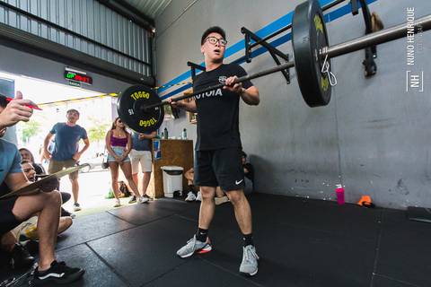 Fotografia do evento de Crossfit Summer Games no CF Tutóia.'