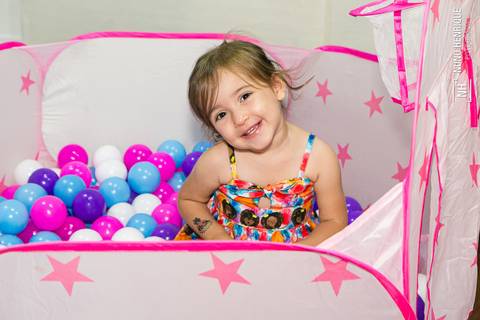 Fotos da festa de aniversário de 2 anos da Laura com o tema de sereia, em São Paulo.'