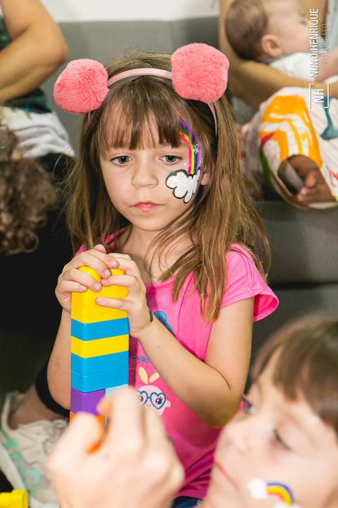 Fotos da festa de aniversário de 2 anos da Laura com o tema de sereia, em São Paulo.'
