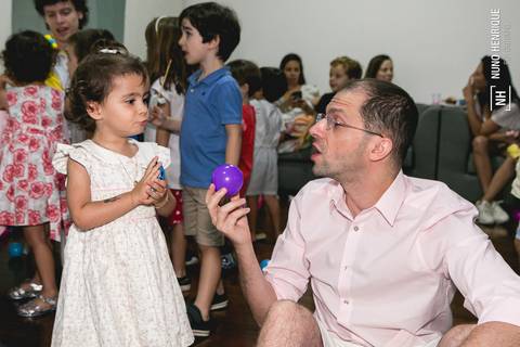 Fotos da festa de aniversário de 2 anos da Laura com o tema de sereia, em São Paulo.'