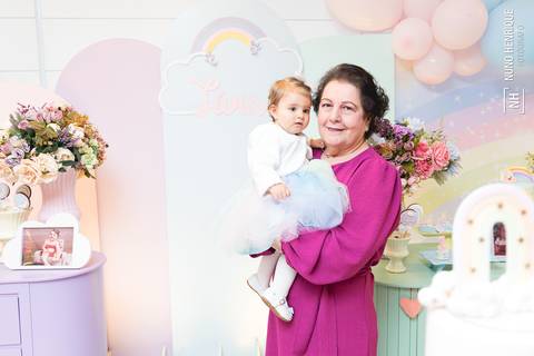 Foto da festa de aniversário de 1 ano da Lívia'