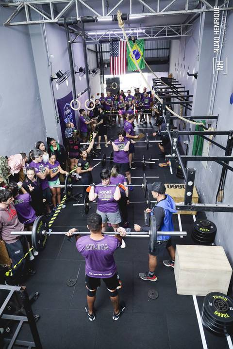 Foto do torneio de Crossfit 