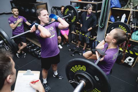 Foto do torneio de Crossfit 
