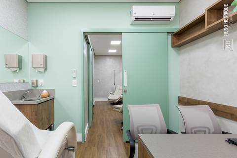 Foto de ambiente corporativo da Clínica Natureh.'