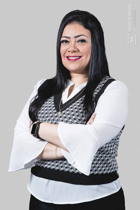 Retrato de Bruna Rocha, analista administrativo e financeiro da Law SA.'