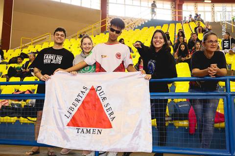 Foto da Copa América de Taekwondo 2023 realizado na Instituição Religiosa Perfect Liberty, em Arujá/SP.'