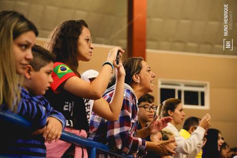 Foto da Copa América de Taekwondo 2023 realizado na Instituição Religiosa Perfect Liberty, em Arujá/SP.'