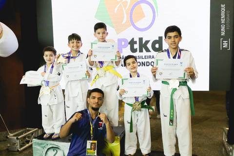 Foto da Copa América de Taekwondo 2023 realizado na Instituição Religiosa Perfect Liberty, em Arujá/SP.'