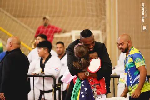 Foto da Copa América de Taekwondo 2023 realizado na Instituição Religiosa Perfect Liberty, em Arujá/SP.'