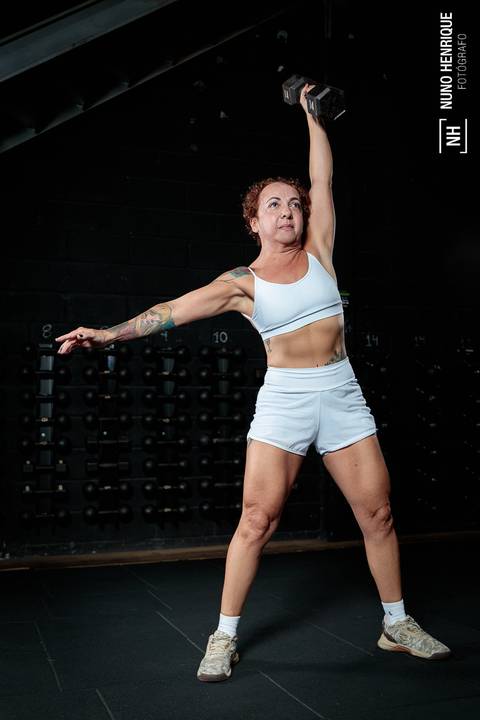 Ensaio fitness de CrossFit com a Elaine Barbosa realizado no My Box Itaquera'