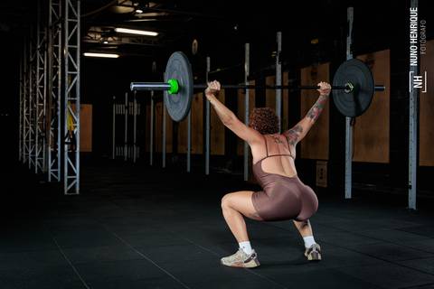 Ensaio fitness de CrossFit com a Elaine Barbosa realizado no My Box Itaquera'