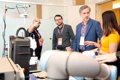 Fotografia corporativa do evento de lançamento de Edital ABDI e SPI para Tecnologias 4.0'