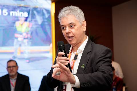 Fotografia corporativa do evento de lançamento de Edital ABDI e SPI para Tecnologias 4.0'