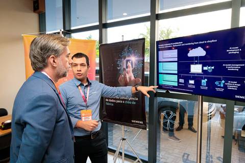 Fotografia corporativa do evento de lançamento de Edital ABDI e SPI para Tecnologias 4.0'