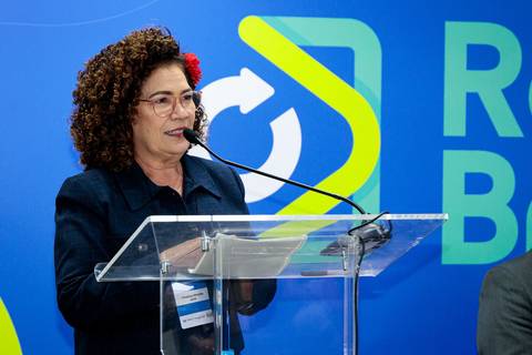 Fotografia do evento de lançamento dos Selos Recircula Brasil'