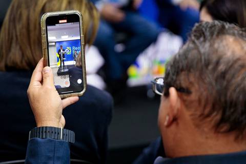 Fotografia do evento de lançamento dos Selos Recircula Brasil'