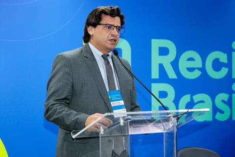 Fotografia do evento de lançamento dos Selos Recircula Brasil'