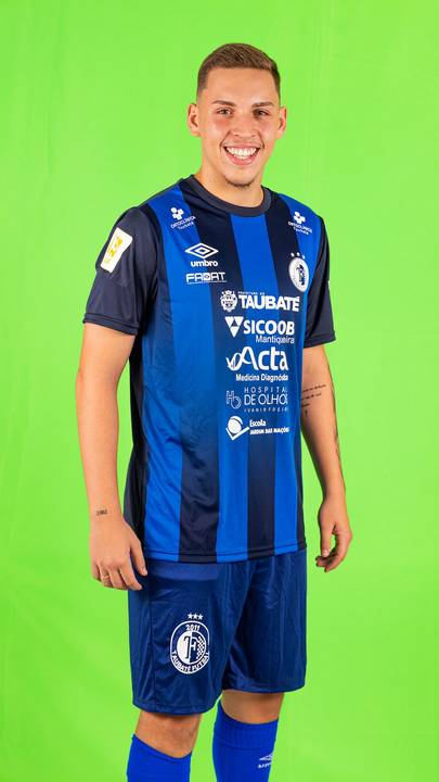 Retrato dos atletas do time de Taubaté durante o Media Day da LNF 2024'