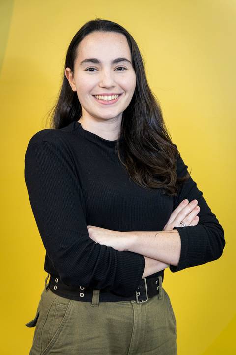 Retrato corporativo dos colaboradores da Gomes da Costa, realizado no escritório de Sâo Paulo.'