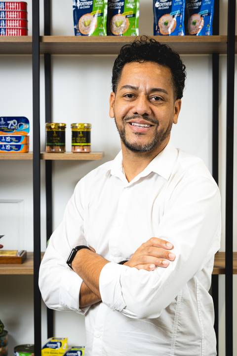 Retrato corporativo dos colaboradores da Gomes da Costa, realizado no escritório de Sâo Paulo.'