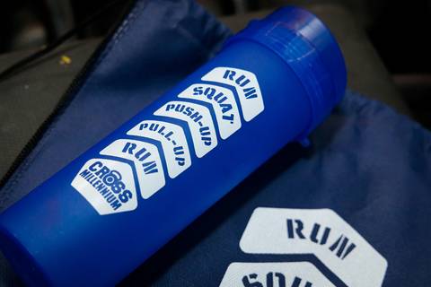 Fotografia de evento CrossFit registrando atletas durante o desafio Murph'