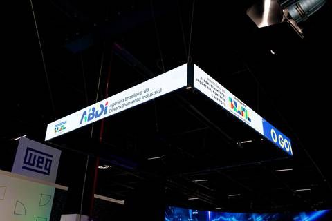 Foto do estande da ABDI no Salão do Automóvel 2025 no Distrito Anhembi, em São Paulo'