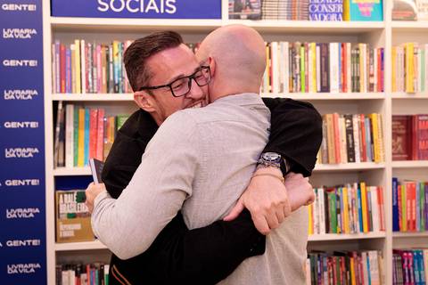 Evento da Buzz Editora com coautor do livro Do conhecimento ao negócio, Haroldo Mazzi, em São Paulo'