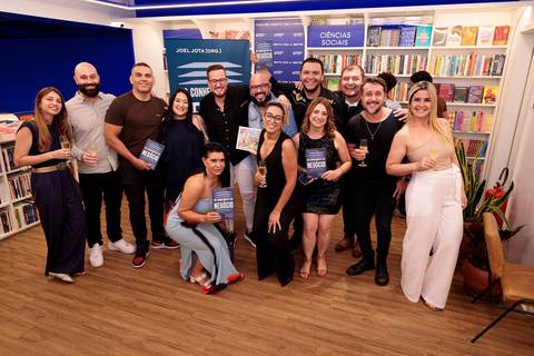 Evento da Buzz Editora com coautor do livro Do conhecimento ao negócio, Haroldo Mazzi, em São Paulo'