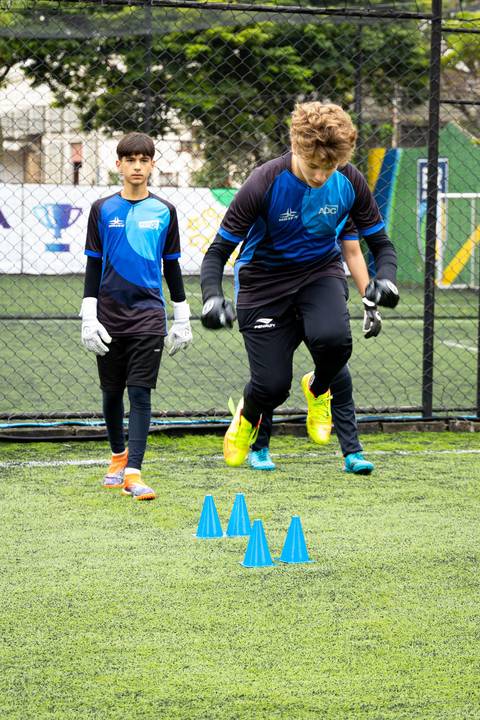 Treino especial da Academia do Goleiro no Dia do Goleiro em São Paulo'