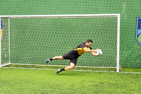 Treino especial da Academia do Goleiro no Dia do Goleiro em São Paulo'