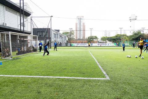 Treino especial da Academia do Goleiro no Dia do Goleiro em São Paulo'