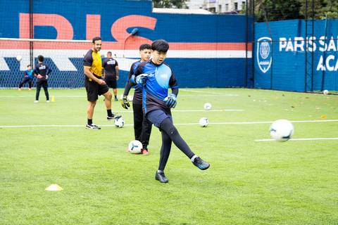 Treino especial da Academia do Goleiro no Dia do Goleiro em São Paulo'