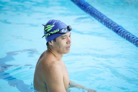 Alunos participam de competição de natação na Academia Inova'