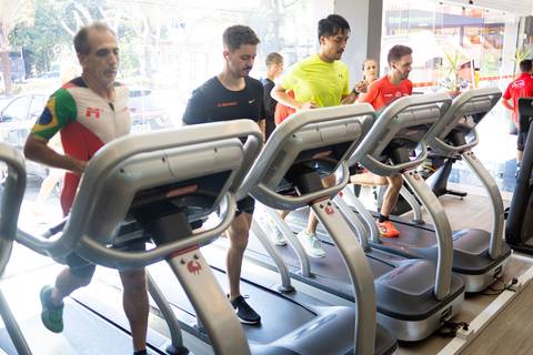 Evento esportivo de triathlon promovido pela Academia Inova São Caetano'