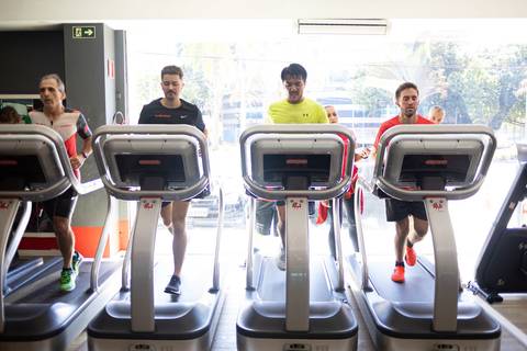 Evento esportivo de triathlon promovido pela Academia Inova São Caetano'