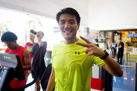 Evento esportivo de triathlon promovido pela Academia Inova São Caetano'