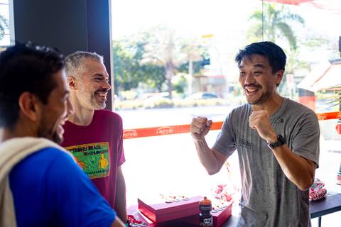 Evento esportivo de triathlon promovido pela Academia Inova São Caetano'