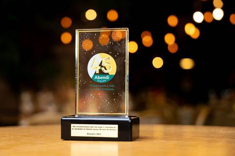 Celebração dos 45 anos da Abendi realizada na Casa Noma em São Paulo'