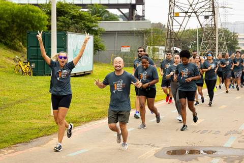 Foto do evento de corrida de rua Nexus Inter Run 2025 realizado no Parque Bruno Covas'