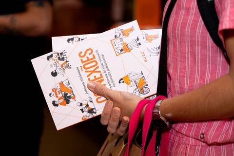 Evento de lançamento do livro Conexões na Casa Sodré Santoro'