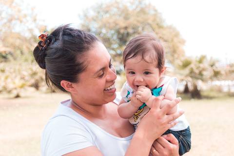 Ensaio fotográfico com a família Santos Brocardo no Parque da Independência em São Paulo'