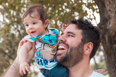 Ensaio fotográfico com a família Santos Brocardo no Parque da Independência em São Paulo'