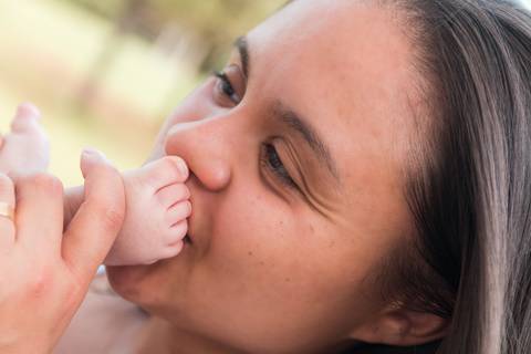 Ensaio fotográfico com a família Santos Brocardo no Parque da Independência em São Paulo'
