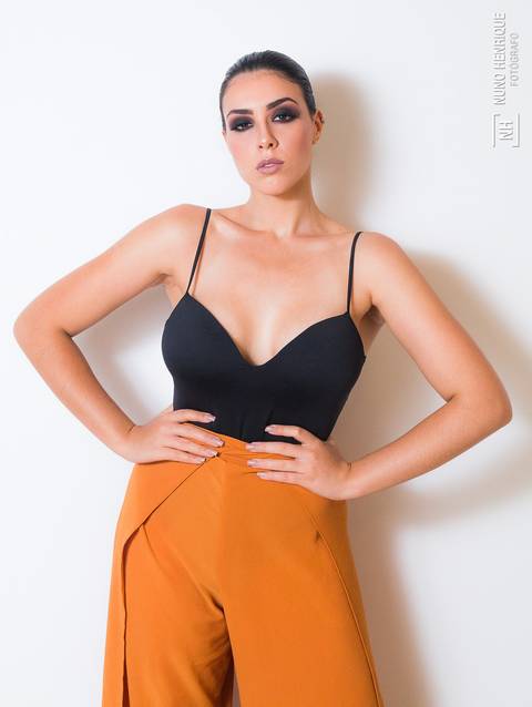 Ensaio fotográfico com a modelo Daniele Louzada e beleza de Patricia Plischk, realizado em São Paulo.'