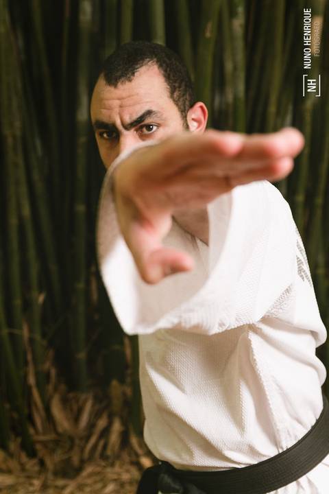 Ensaio com o atleta faixa preta de Taekwondo Khaled Wares no Parque Ibirapuera, em São Paulo'