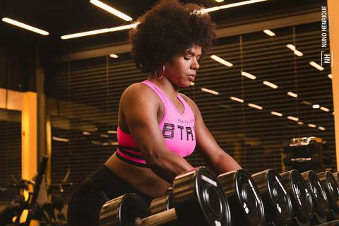 Ensaio na academia Smartfit com a empresária Day Marques, da Tapiocaria Tapfit, em Diadema/SP.'