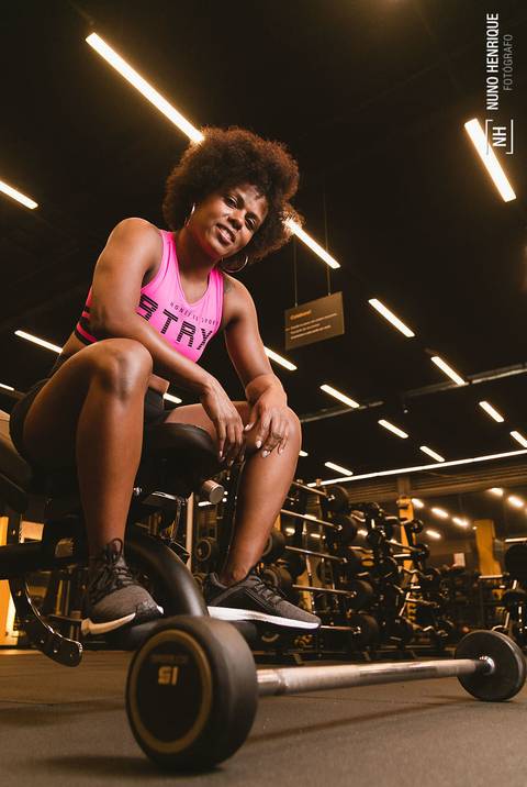 Ensaio na academia Smartfit com a empresária Day Marques, da Tapiocaria Tapfit, em Diadema/SP.'