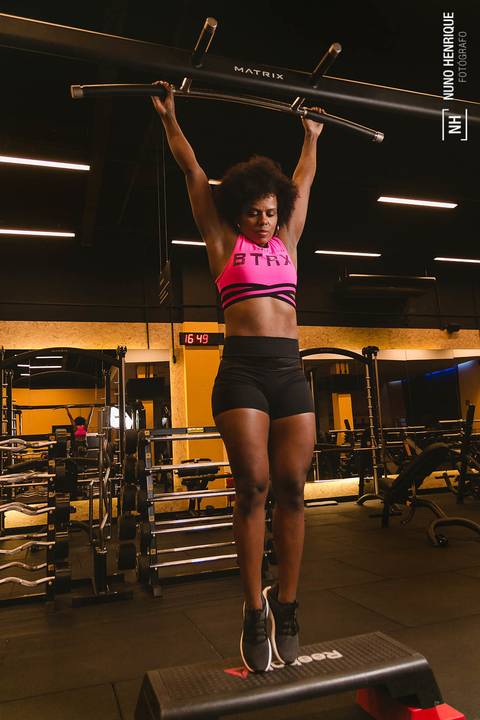 Ensaio na academia Smartfit com a empresária Day Marques, da Tapiocaria Tapfit, em Diadema/SP.'