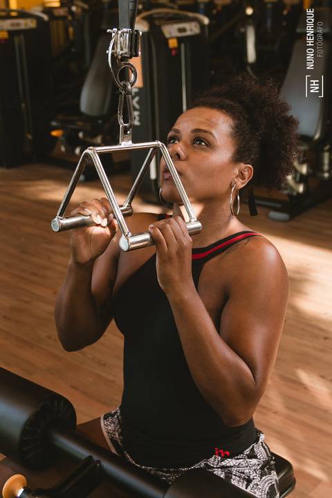 Ensaio na academia Smartfit com a empresária Day Marques, da Tapiocaria Tapfit, em Diadema/SP.'