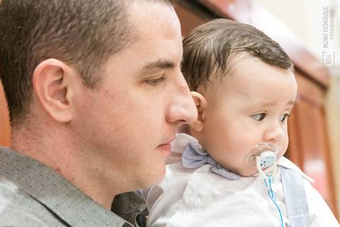 Fotos da cerimônia e festa de batismo do pequeno Pietro, na paróquia Santo Antônio, no bairro de Santo Amaro em São Paulo.'